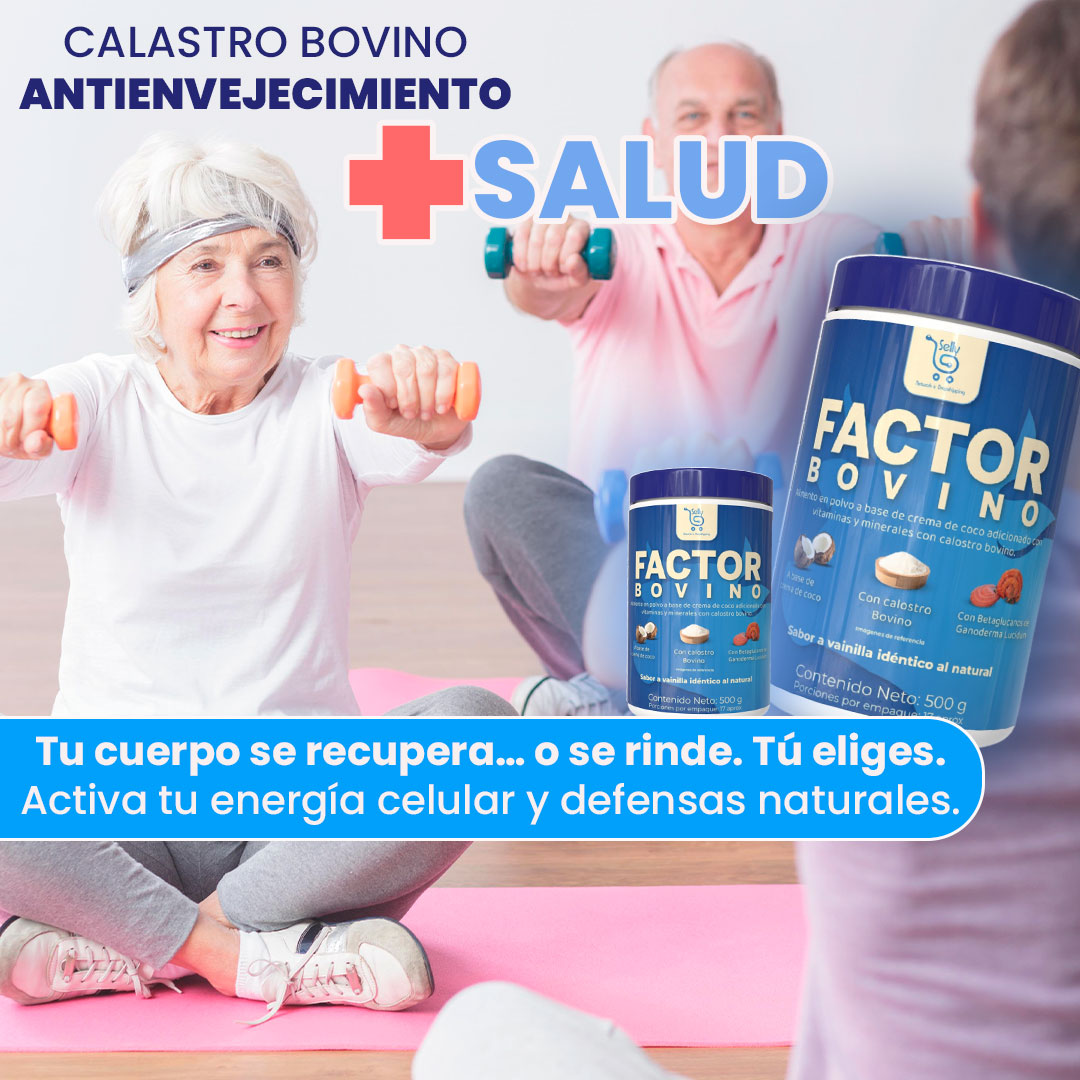 Factor Bovino: Refuerza Tu Energía y Salud